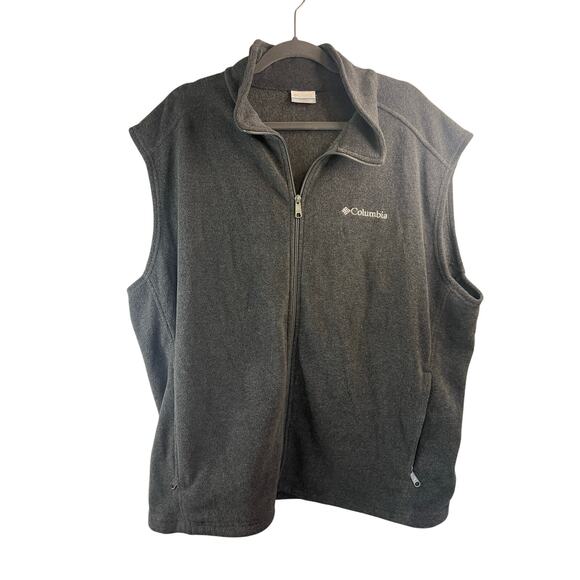 Columbia Mens Fleece Vest Size XXL - Picture 1 of 4